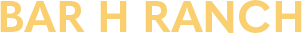 Bar H Ranch logo footer logo